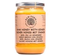 Raw Farm - Raw Honey with Ginger & Turmeric, Single Origin, Unfiltered, Unheated and Additive-Free 900 g, Natural product by RAW FARM Beekeepers