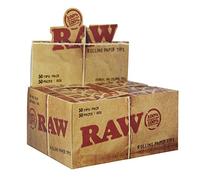 100% RAW ORIGINAL TIPS 50 Box of 50 Packs Roach Full Box 50 PER BOOKLETS