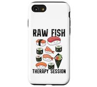 Raw Fish Therapy Session Funny Sushi Lover Case for iPhone SE (2020) / 7/8