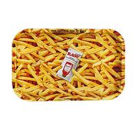 RAW Frites & Ketchup Design Metal Tray 27 x 18 cm Yellow