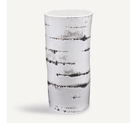 Raw Glazed Ceramic Vase, H25.5cm White
