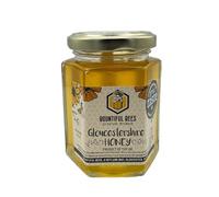 Raw Gloucestershire Honey 227g - Great Taste Award Winner 2025 - British Unpasteurised & Lightly Filtered Honey - Small Batch - Bountiful Bees