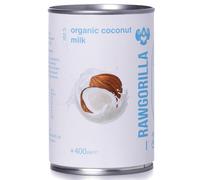 Raw Gorilla Organic Coconut Milk 400ml - Plant-Based Cooking & Dairy-Free Milk
