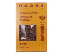 Raw Gorilla Raw Gorilla KETO Peanut Butter Chocolate Granola 250g