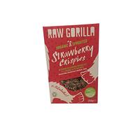 Raw Gorilla Strawberry Crispies, 250 g
