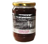 RAW Greek Honey 100% pure - ARBUTUS (STRAWBERRY TREE HONEY) with Heather 960g - a rare winter honey of exceptional antioxidant and antibiotic content.