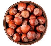 Raw Hazelnuts in Shell, Bulk Nuts in Shell, Fresh Large Nuts Premium Shelled (1 KG)