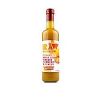 Raw Health Org Raw Apple Cider Vinegar with Turmeric & Ginger 500ml
