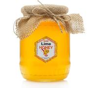 RAW HONEY | 11kg | Lime honey in glass jar | Absolutely Pure, Raw, Natural, Unpasteurized | Fresh | Made by Bees |