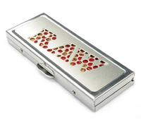 RAW Metal Fits 1-1/4 Size Shredder Case Rolling Paper Holder - 1 Shredder Sold by Trendz