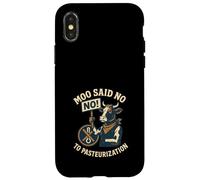 Raw Milk Drink Raw Milk Farm-Fresh Dairy Revolution Freedom Case for iPhone X/XS