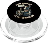 Raw Milk Drink Raw Milk Farm-Fresh Dairy Revolution Freedom PopSockets PopGrip for MagSafe
