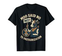 Raw Milk Drink Raw Milk Farm-Fresh Dairy Revolution Freedom T-Shirt