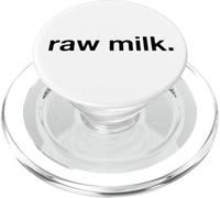 raw milk PopSockets PopGrip for MagSafe
