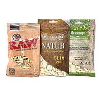 Raw - Natur - Greengo Biodegradable Organic Eco Slim Filters - 600