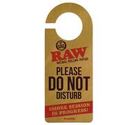 RAW Natural Rolling Papers - Do Not Disturb Door Sign by RAW