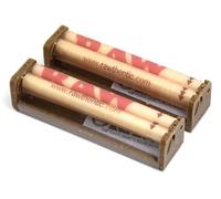 Raw Natural Rolling Papers Hemp Plastic Cigarette Rolling Machine, 110mm King Slim Size (2 Pack)