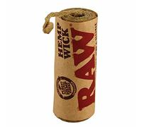 RAW Natural Unbleached Hemp & Beeswax Wick 20ft / 6m Roll - Pocket Sized