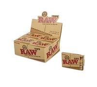 Raw Natural Unrefined Pre-Rolled Tips - 20 Packs(21 Tips Each)