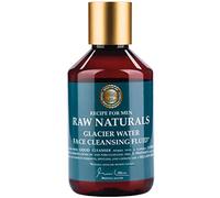 Raw Naturals GLACIER WATER Face Cleansing Fluid | Natural men’s face wash | Cleanses deeply, naturally & carefully | Natural product from your local Swedish Skincare Microbrewery | 250ml