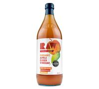 Raw Organic Apple Cider Vinegar with the Mother 1L Raw Unpasteurised and U