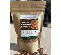 Raw Organic Bitter Apricot Kernels - 0.227 kg (8 oz) - 100% Natural Seeds for Cosmetic Use (Face Scrub & Exfoliation)