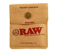 RAW Pocket Ashtray for On the Go - 3 Pocket Ashtrays