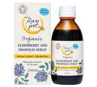 RAW POT Organic Elderberry & Propolis Syrup - Immune Support, 250ml