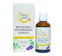 RAW POT RED Grape & Propolis Extract - Polyphenol Antioxidant Complex Liquid, Supports Daily Wellness & Cellular Function, 100% Raw Unpasteurised & Additive-Free Clean Supplement | 50ml