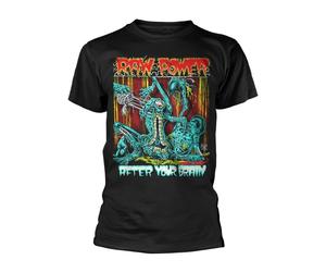 Raw Power Unisex Adult After Your Brain T-ShirtS Black PH1140