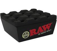 Raw Regal Metal Ashtray Black