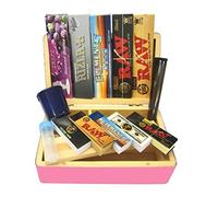 Raw Rizla, Rolling, Box, Kit, Smoking Accessories, Gift Set #1, PINK
