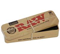 RAW Roll Caddy Metal Storage Box for Cones or Papers in King Size