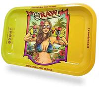 RAW Rolling Tray - Brazil Girl 2 Includes Roll with Us Scoop Card