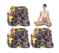 Raw Rough Flame Crystal - 100g Flame Stone Natural | Rough Raw Stones 3-5cm Tumbling Healing Rock Meditation Diffuser Fountain Stone Decorative Crystal Mineral Reiki Energy Home Decor