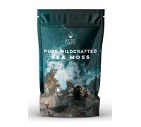 Raw Sea Moss by SeaMoss Green - 100% Wildcrafted from St Lucia | Natural Dried Irish Sea Moss | Sun-Dried, Vegan, Non-GMO Superfood | Rich in Minerals - Perfect for Gels, Smoothies & Skin Care (100g)
