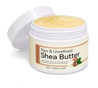 Raw Shea Butter Organic, Unrefined Shea Butter, Shea Butter Moisturiser | Body Butter For Women with Vitamin A, E & F, Skin Moisturizer For Face, Body & Hair, Hydrating Dry Skin,120g