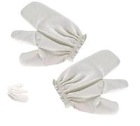 Raw Silk Garshana Gloves Dry Brushing, Silk Massage Gloves, Small in Size, Easy to Carry, Exfoliating Shower Gloves, Practical and Comfortable Gloves