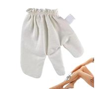 Raw Silk Gloves Dry Brushing Skin Polishing Gloves