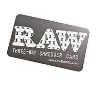 Raw Smoking Accessories (Three-Way Shredder Card)