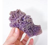 Raw Stone Purple Grape Agate Crystal Gemstone Crystal Rough Stone Collection Home Decoration Ornaments