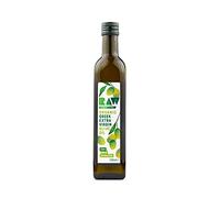Raw Vibrant Living Gr xtra Virgin Olive Oil, 500ml | 100% Organic Gr xtra Virgin Olive Oil, Cold Pressed, Unrefined, Ideal for Salads and Drizzling, Vegan