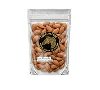 Raw Whole Almonds 500g Bag | Premium Natural Unsalted Almonds with Skin On | Ideal for Healthy Snacking, Baking & Homemade Almond Milk | Keto & Vegan Friendly