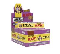 RAW x Lyrical Lemonade Grape King Size Wide Rolling Papers, 50 Pack Box, Vegan Acacia Gum, 32 Leaves per Booklet, Terpene Enhanced Flavour, Authentic RAW