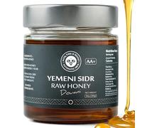 Raw Yemeni Sidr Honey A Grade | Glass Jar | Unpasteurized, Unfiltered & Unheated | Authentic Monofloral Do’ani Sidr Honey from Sidr (Jujube Ziziphus) Trees | 100% Pure & Natural | 10oz / 284g