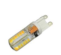 RAWARS HHF Home Lighting 10pcs/lot G4/G9/E14 LED Lamp 5W 48LED-2835SMD AC110V/220v No Flicker Silicone Corn Lamp (Size : G9 Warm White)