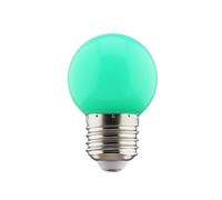 RAWARS HHF Home Lighting 20pcs/lot G45 AC220V LED E27 Screw Bulb Decorative Light Red, Yellow, Blue and Green (Color : Green, Size : 0.5W)