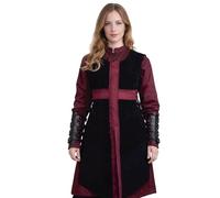 RAWBLADE Crussader Knight Tabard, Woman - Black/Red
