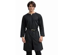 RAWBLADE Logan Tunic for Men, Medieval Renaissance Tunic Shirt, Cotton Linen Costume for LARP, Cosplay, Reenactment, Ren Faire, Viking Inspired Clothing, Made in Europe