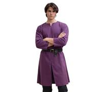 RAWBLADE Logan Tunic for Men, Medieval Renaissance Tunic Shirt, Cotton Linen Costume for LARP, Cosplay, Reenactment, Ren Faire, Viking Inspired Clothing, Made in Europe